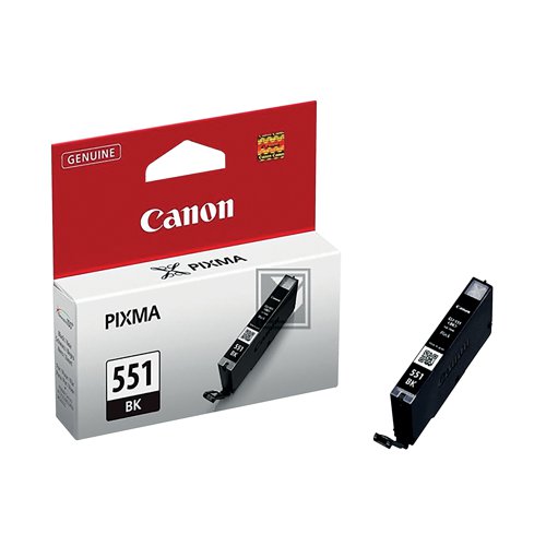 Canon CLI-551BK Inkjet Cartridge Black 6508B001 - CO90523