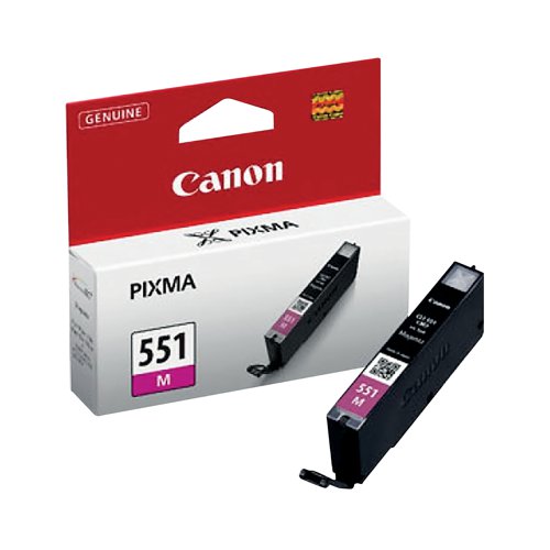 Canon CLI-551M Inkjet Cartridge Magenta 6510B001 - CO90524