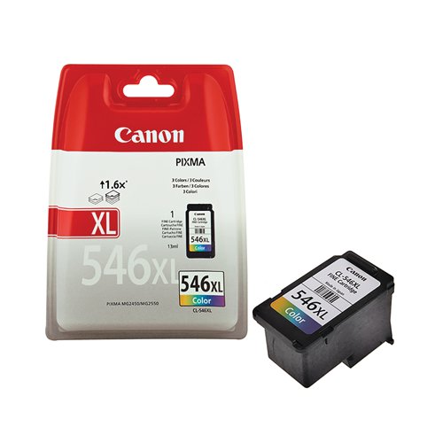 Canon CL-546XL CMY High Yield Inkjet Cartridge 8288B001