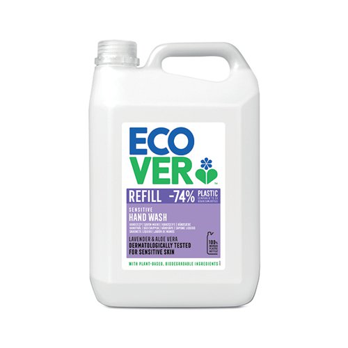 Ecover Sensitive Hand Soap Refill Lavender/Aloe Vera 5L 4005590