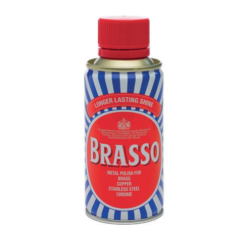 CPD04844 | Brasso metal liquid polish is ideal for use on a range of surfaces from brass, copper, stainless steel and chrome. It is alcohol-free and non-toxic, to ensure safe and secure application and can be effectively applied using a clean, dry cloth. This traditional cleaner leaves metals mark-free and shiny, combats tough stains effortlessly for a fast and efficient cleaning process.
