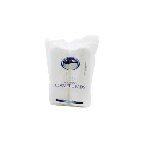 Athena Cotton Cosmetic Pads 120 Pads (Pack of 12) VRB809874