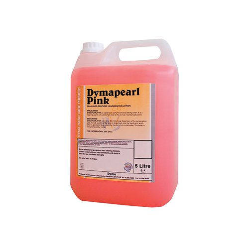 Dymapearl Hand Soap Pink Perfumed 5 Litre 0604244