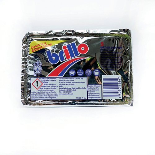 Brillo Multi-Use Soap Pads x5 Pads Per Pack (Pack of 24) 930044