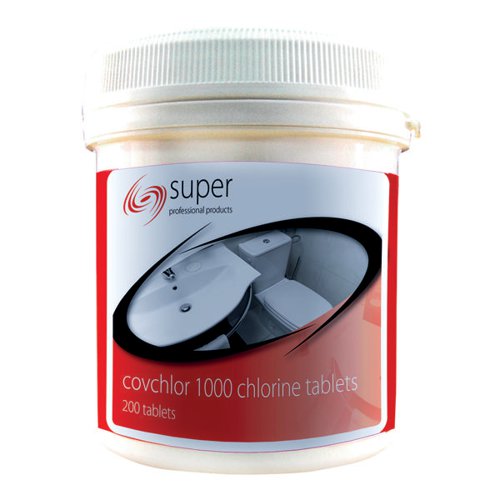 Chemtab Effervescent Chlorine Tablets (Pack of 200) VCHECT