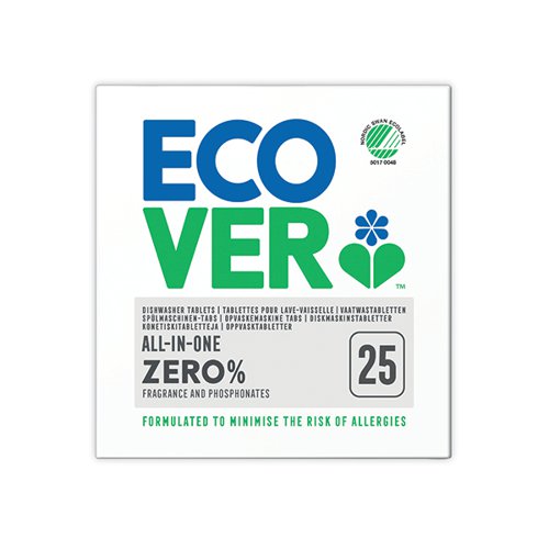 Ecover Zero Dishwasher Tablets x25 Box 4004305