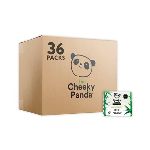 厚脸皮熊猫卫生纸散装包装150张(36包)TOILTBULKX36