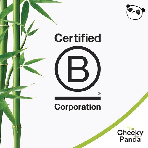 Cheeky Panda Biodegradable Bamboo Baby Wipes Packet of 60 Wipes (Pack of 12) BABYW-GBR | CPD63016 | The Cheeky Panda Ltd
