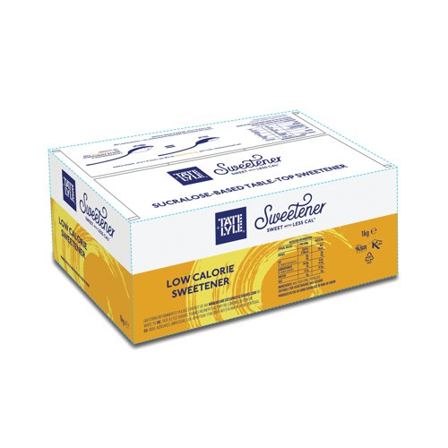 Tate and Lyle Suralose Sweetener Sachets (Pack of 1000) 460430 CPD80250 Buy online at Office 5Star or contact us Tel 01594 810081 for assistance