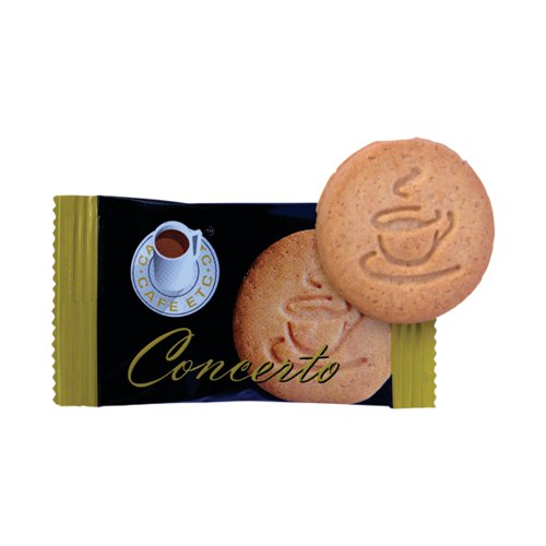 Cafe Etc Concerto Biscuit Individually Wrapped (Pack of 300) ETC044