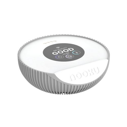 Nooku Mini Indoor Air Quality Monitor White/Grey NK-A1006-1