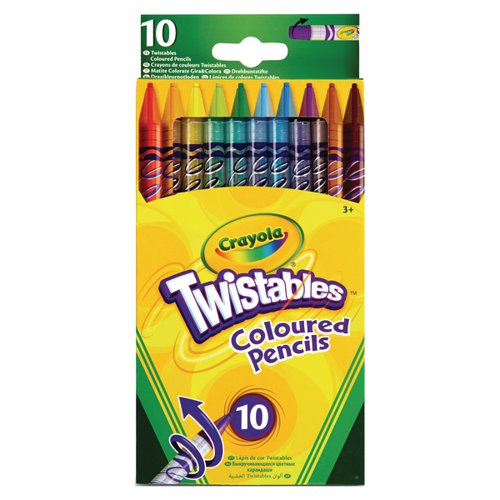 Crayola Twistable Pencils x10 (Pack of 6) 68-7415-E-000