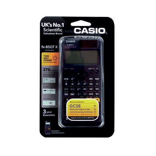 Casio Scientific Calculator FX-85GTPLUS-SB-UH