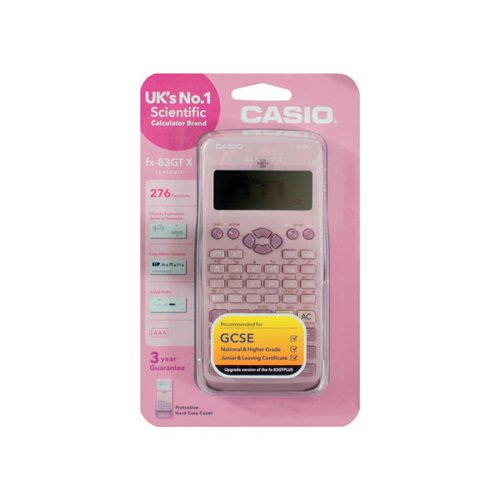 Casio Scientific Calculator Fx 83gtx Dppink - 