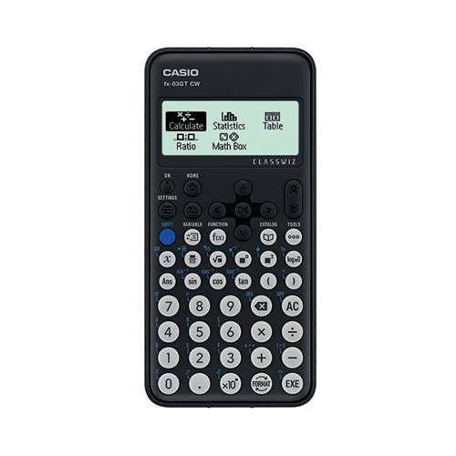 Casio Classwiz Scientific Calculator Black FX-83GTCW-W-UT (New for 2023/24)
