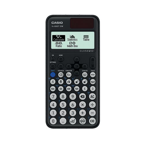 Casio Classwiz Scientific Calculator Dual Powered Black FX-85GTCW-W-UT