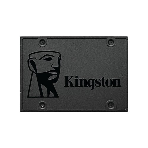 The Kingston 240GB A400 solid-state drive dramatically improves the responsiveness of your existing system with incredible boot, loading and transfer times compared to mechanical hard drives. Powered by a latest-gen controller for read and write speeds of up to 500MB/s read and 350MB/s write, this SSD is 10x faster than a traditional hard drive for higher performance, ultra-responsive multi-tasking and an overall faster system. Also more reliable and durable than a hard drive. This SSD is designed for use in desktop and notebook computer workloads and is not intended for Server environments. Cloning software not included.