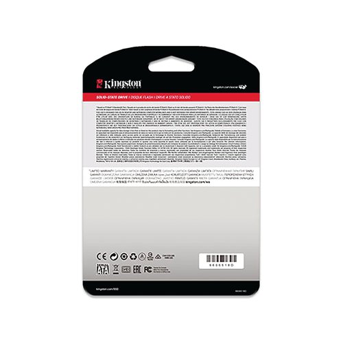 Kingston Solid State Drive A400 SATA Rev 3.0 2.5Inch/7mm 960GB SA400S37/960G Solid State Drives CSA27735