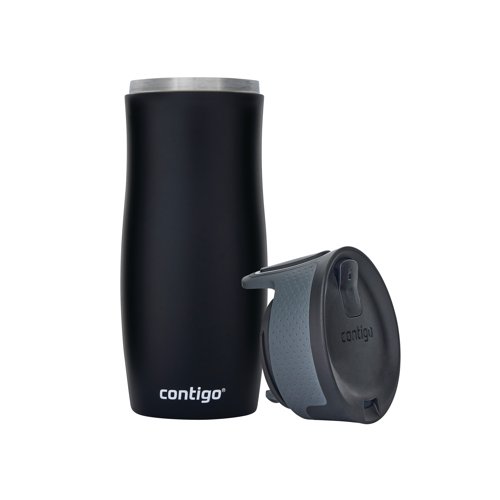 Contigo West Loop Autoseal Travel Mug 16oz/470ml Matte Black 2095800 CTG15991 Buy online at Office 5Star or contact us Tel 01594 810081 for assistance