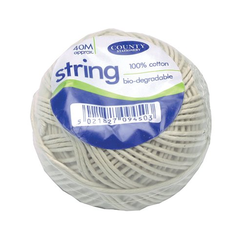 County Cotton String Ball Medium 40 Metres C172