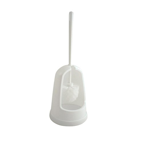2Work Plastic Toilet Brush Set White CX00327 CX00327 Buy online at Office 5Star or contact us Tel 01594 810081 for assistance