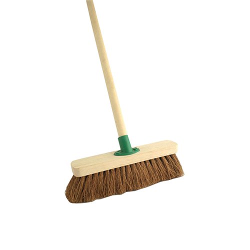 Coco Soft Broom with Handle 12 inch F.01/Black T/C4 CX02896 Buy online at Office 5Star or contact us Tel 01594 810081 for assistance