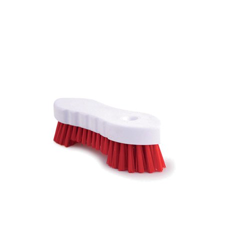 Hand Held Scrubbing Brush Red VOW/20164R CX03234 Buy online at Office 5Star or contact us Tel 01594 810081 for assistance