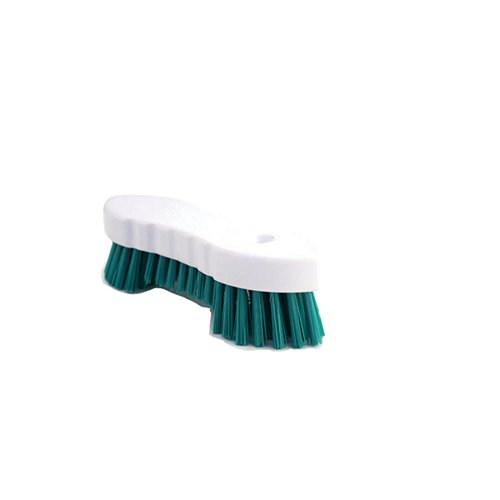 Hand Held Scrubbing Brush Green VOW/20164G CX03236 Buy online at Office 5Star or contact us Tel 01594 810081 for assistance