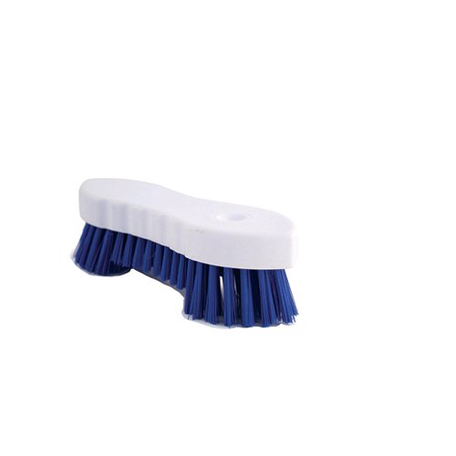 Hand Held Scrubbing Brush Blue VOW/20164B CX03240 Buy online at Office 5Star or contact us Tel 01594 810081 for assistance