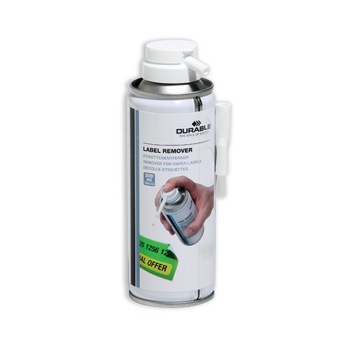 Durable Label Remover Contains Alcohol 200ml Can 586700