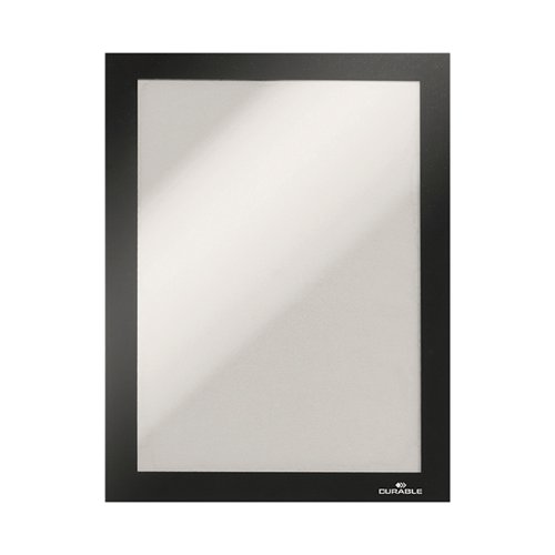 Durable Duraframe Self Adhesive Frame A5 Black 489801