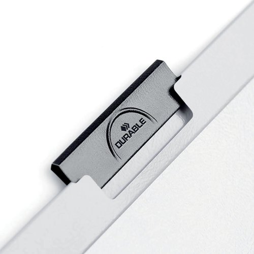 The original DURACLIP file made of PVC plastic with a special sprung steel clip. Ideal for presentations, filing, quotations, conference/seminar notes and reports. The DURACLIP 30 folder has a capacity of 30 A4 sheets, a transparent front cover and coloured back and spine. Simply pull out the clip, insert the documents and push back the clip. The unique sprung steel clip adjusts itself to the number of sheets. Pack of 25 in assorted colours.