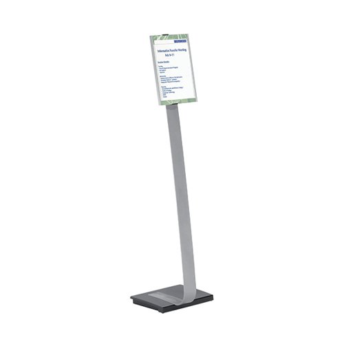 Durable Information Sign Floor Stand A4 481223