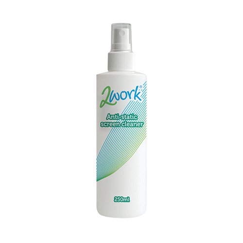 2Work Anti-Static Screen Cleaning Solution 250ml DB50335 VOW