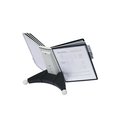 Durable Sherpa Desk Unit 10 Grey/Black 5632/22