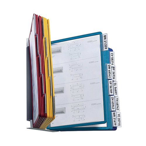 Durable Vario Wall Unit 20 Panel System Assorted 551200