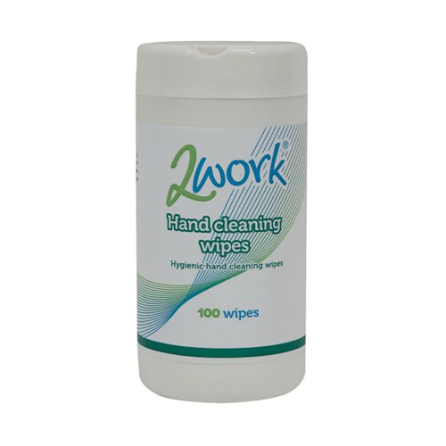 2Work Hand Cleaning Wipes (Pack of 100) DB50835