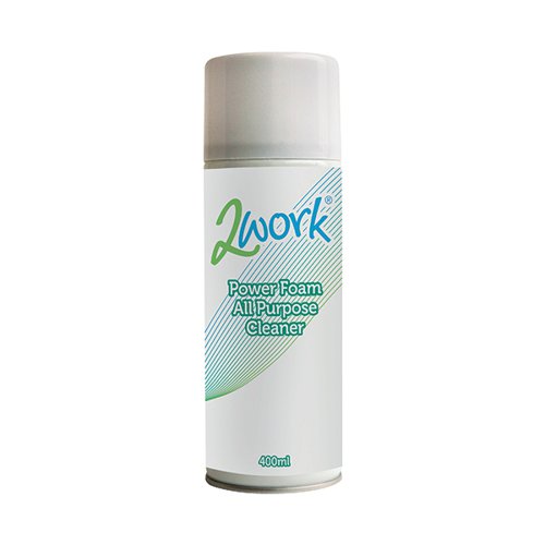 2Work Power Foam All Purpose Cleaner 400ml DB57168 DB57168 Buy online at Office 5Star or contact us Tel 01594 810081 for assistance