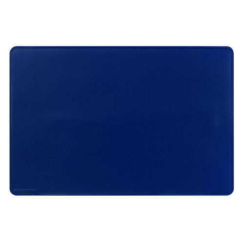 Durable Desk Mat Contoured Edge 650 x 520mm Dark Blue 710307