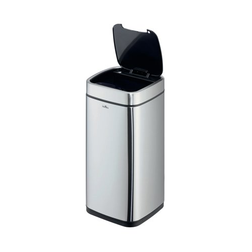 Durable Sensor Waste Bin No Touch Square 21 Litre 342223