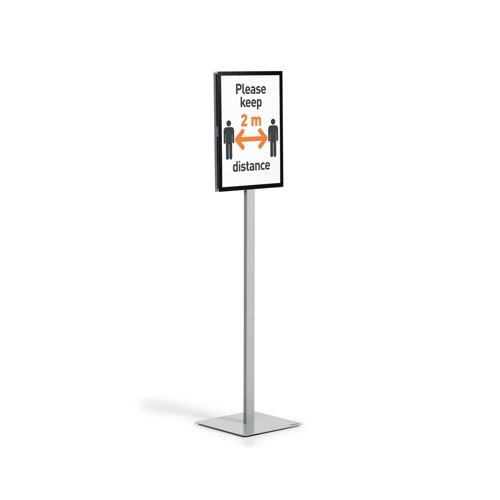 Durable Information Sign Floor Stand A3 501357 DB73033 Buy online at Office 5Star or contact us Tel 01594 810081 for assistance