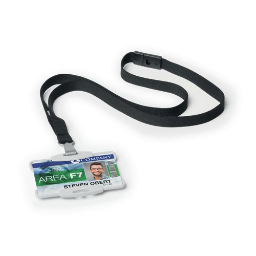 Durable Eco ID Card Holder For 1 Card Grey (Pack of 10) 898810