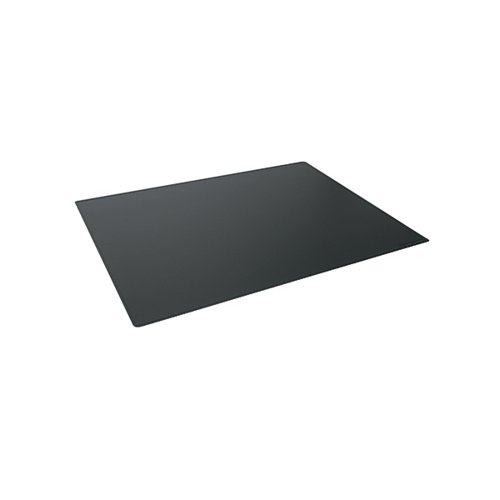 Durable Desk Mat with Contoured Edges 650x500mm Polypropylene Black 713301