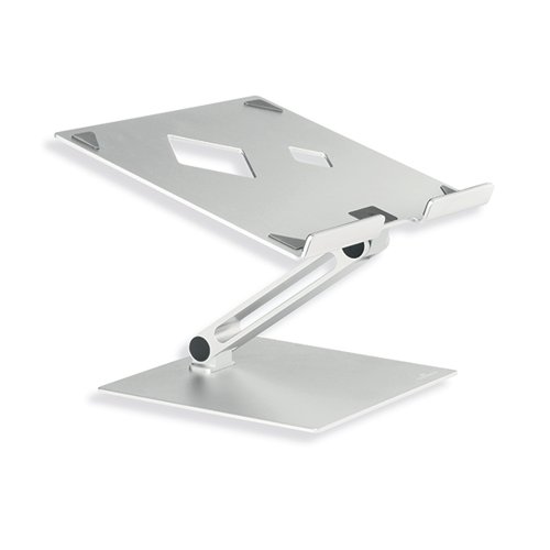 Durable Universal Adjustable Laptop Riser Stand Silver 505023