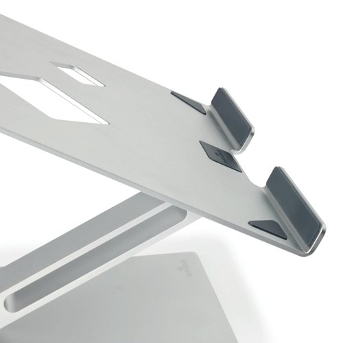 DB73214 Durable Universal Adjustable Laptop Stand Rise Silver 505023