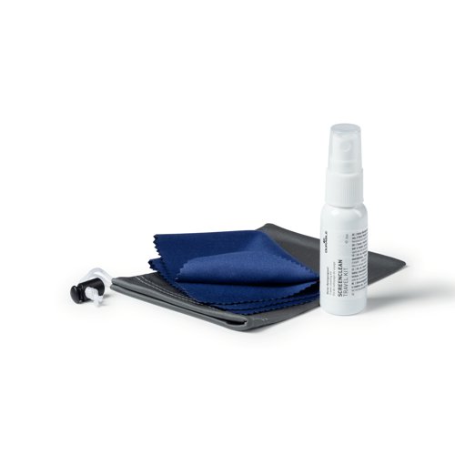 DB98220 Durable Screenclean Travel Kit Contains 25ml Cleaning Spray Microfibre Cloth Microfibre Bag 584400