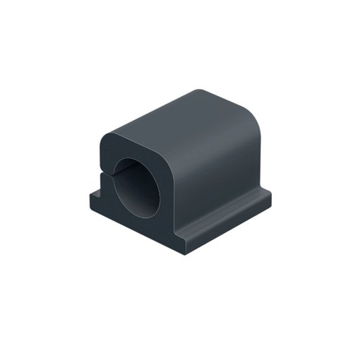 Durable Cavoline Cable Management Clip Pro1 Graphite(Pack of 6) 504237