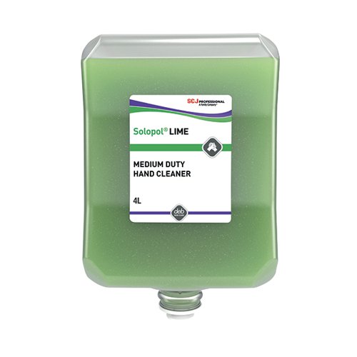 Deb Solopol Lime Wash 4 Litre Cartridge LIM4LTR DEB01432 Buy online at Office 5Star or contact us Tel 01594 810081 for assistance