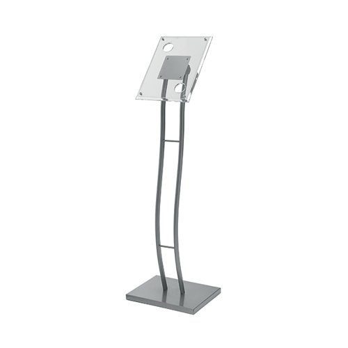 Deflecto Curve Floor Standing Sign/Information Holder A4 370x280x1260mm 2045A4