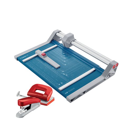 Dahle 550 A4 Professional Rotary Trimmer with Stapler Punching Set